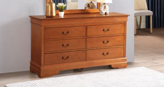 Glory Furniture Louis Phillipe G3160-D Dresser , Oak