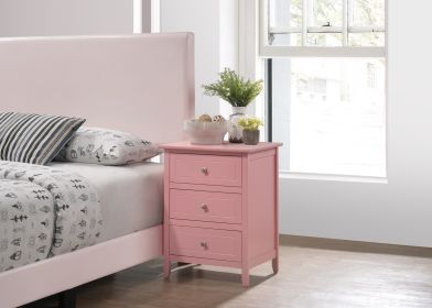 Glory Furniture Daniel G1304-N Nightstand , Pink