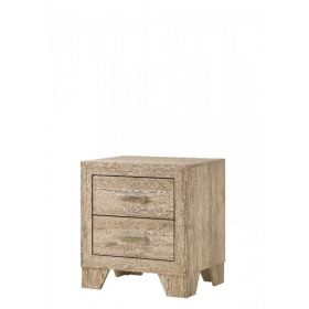 Miquell Nightstand; Natural