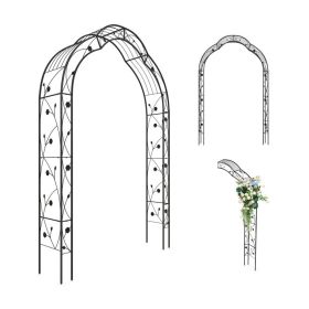 Garden Arch Arbor Trellis for Climbing Plants Roses Vines