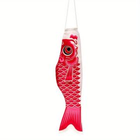 1pc, Carp Streamer, Digital Printing Carp Streamer, DIY Festival Carp, Spring Decor, Outdoor Decor, Garden Decoration (Color: Pink)