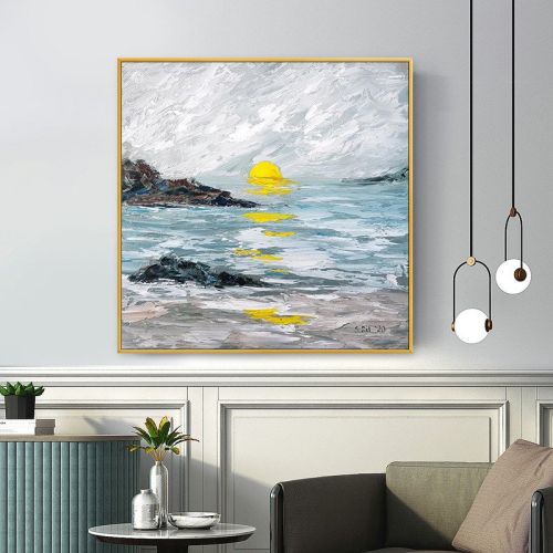 Abstract Golden White Flowers Hand Painted Oil Painting On Canvas Art Wall Pictures Painting For Living Room Home Decor Gift Abstract Golden White Flowers Hand Painted Oil Painting On Canvas Art Wall Pictures Painting For Living Room Home Decor Gift